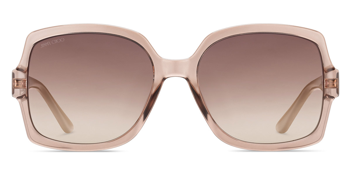 Jimmy Choo Sammi G S 0FWMHA 55 Nude Sunglasses