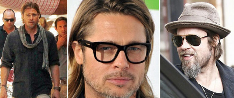 Brad Pitt and His Favorite Glasses – EyeOns.com