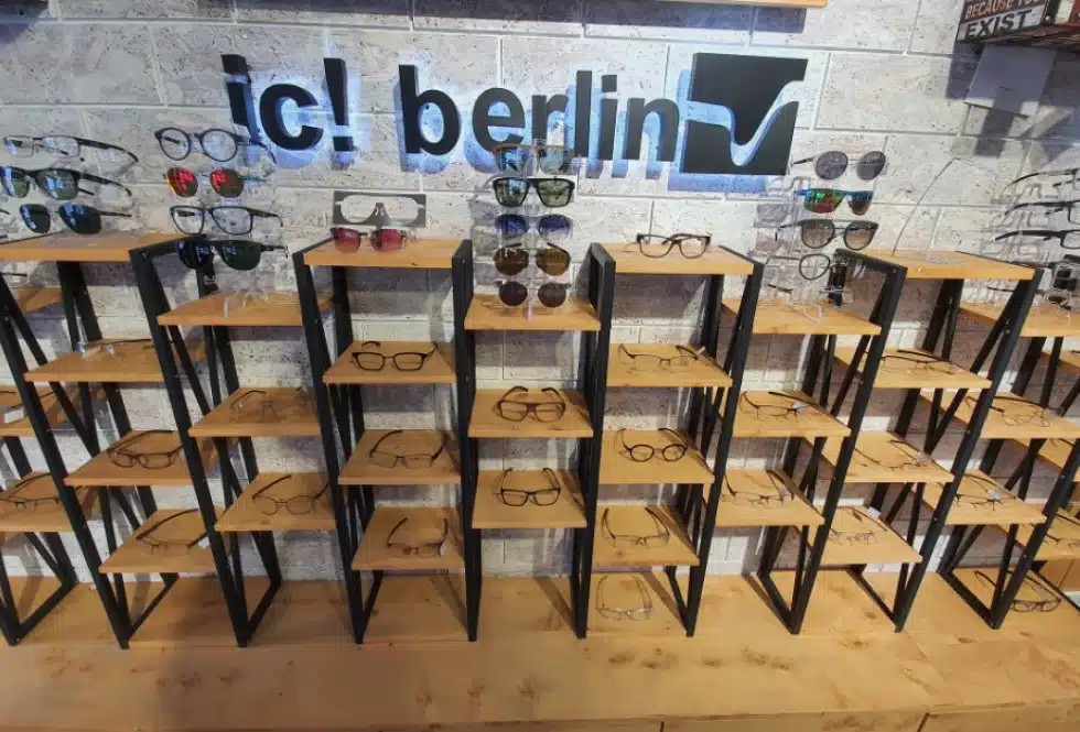 The assortment of ic! berlin glasses