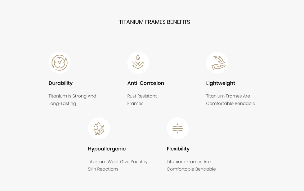 Titanium frames benefits