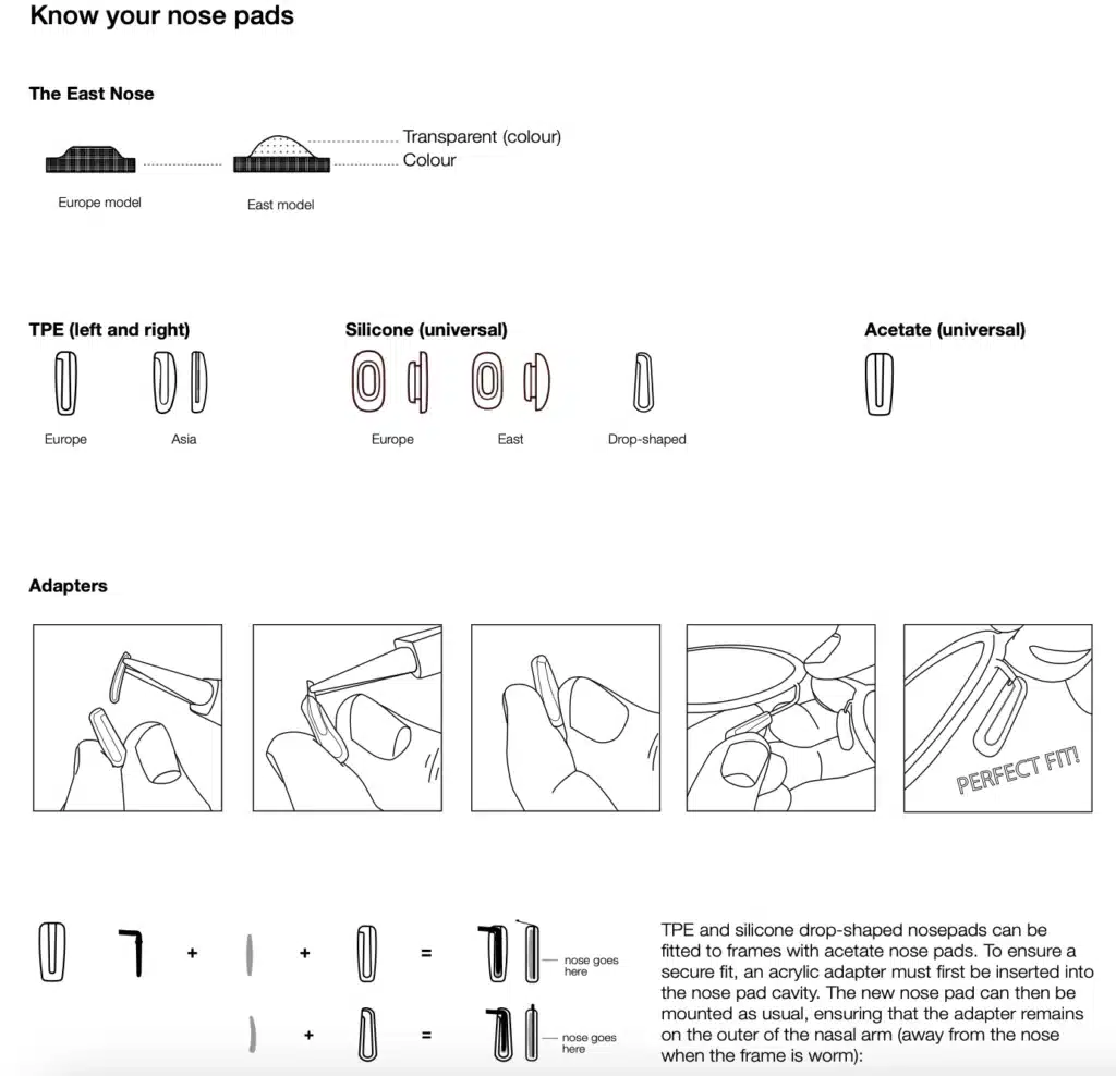 A guide on ic! berlin nose pads