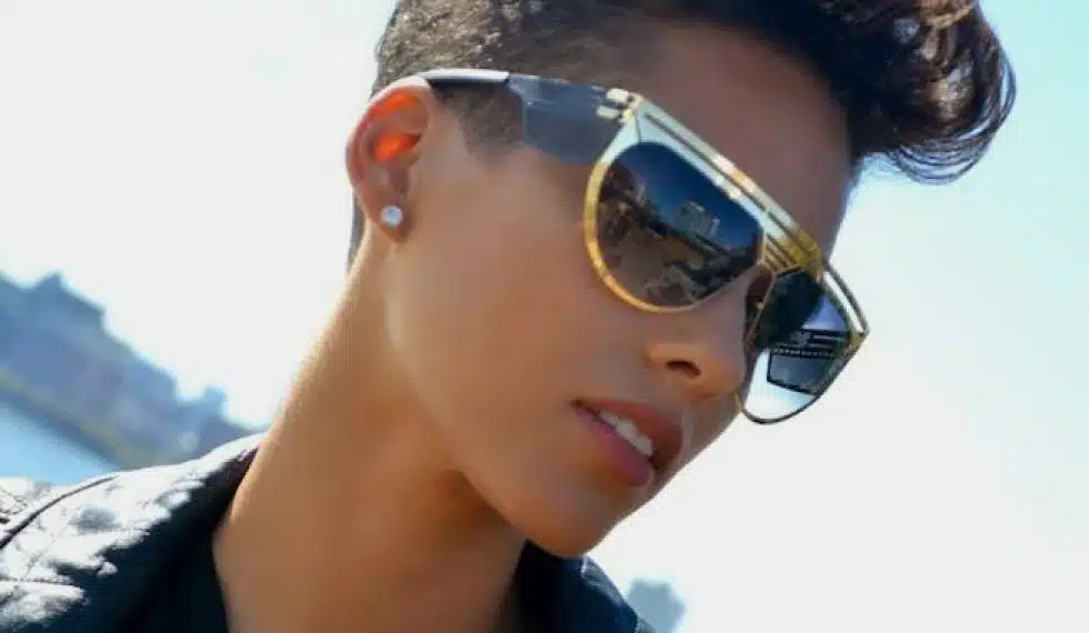 Alicia Keys wearing ic! berlin Boombox X sunglasses