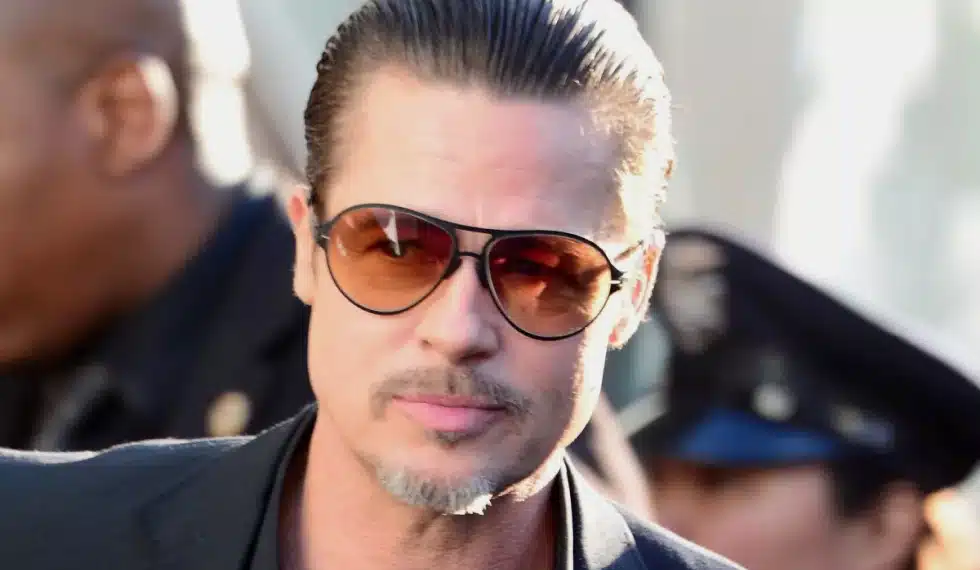 Brad Pitt at the “Maleficent” premiere in Hollywood