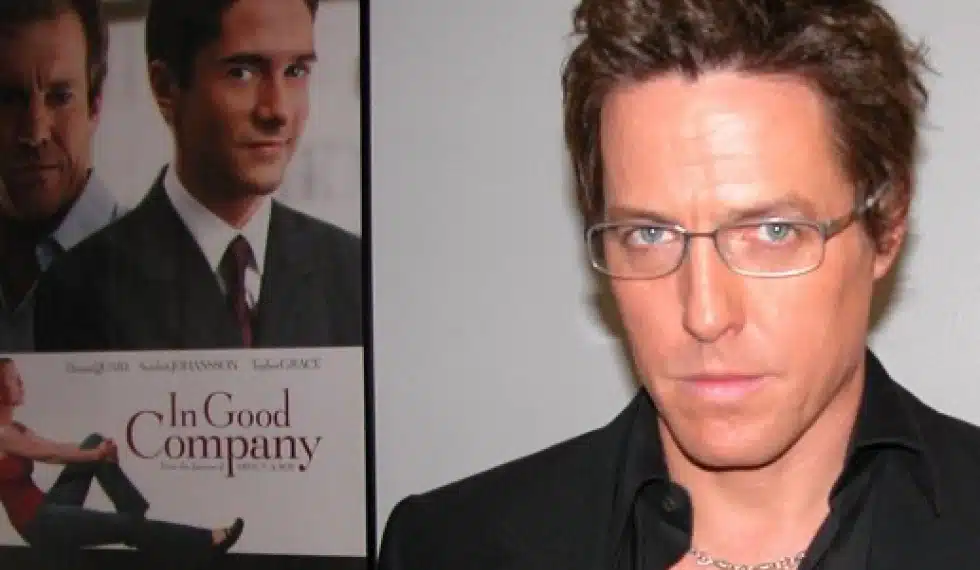 Hugh Grant wearing ic! berlin Otomo S.