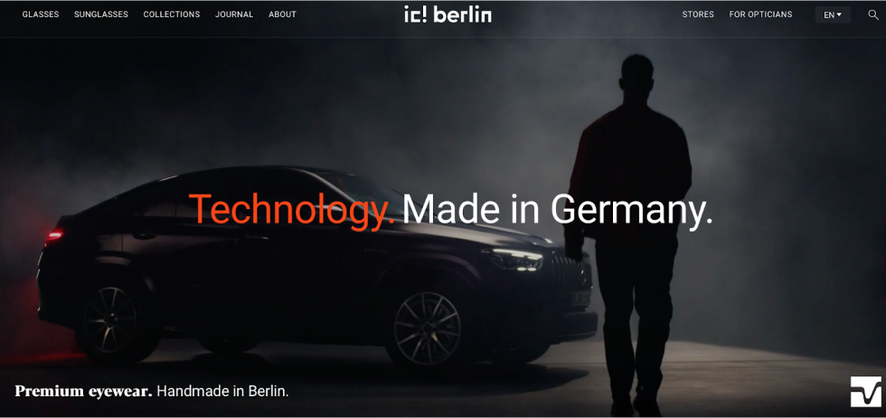 ic! berlin invites to discover eyewear online