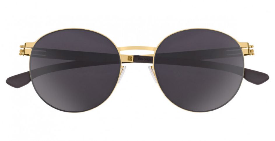 ic! berlin Liliya S. sunglasses with black mirrored lenses