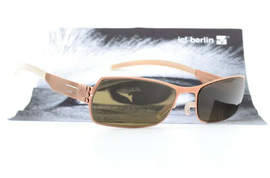 ic! berlin sunglasses with original microfiber cloth