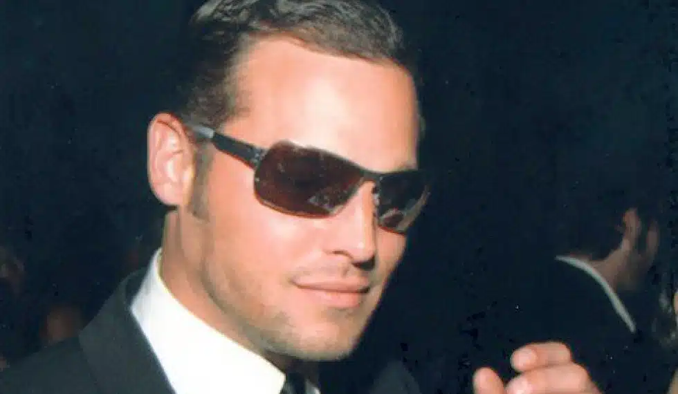 Justin Chambers wearing custom ic! berlin sunglasses