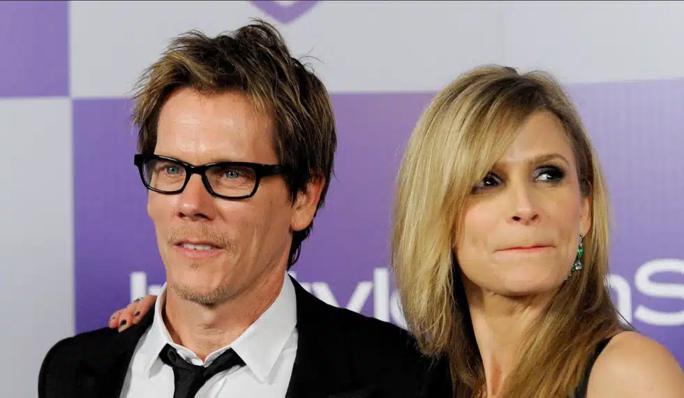 Kevin Bacon is wearing ic! berlin Nameless 5 eyeglasses