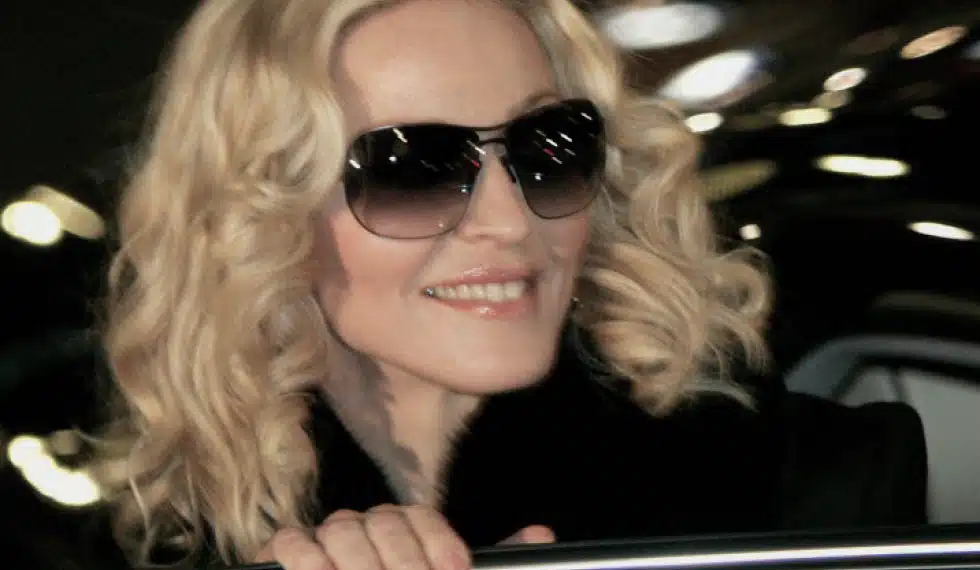 Madonna in Ella sunglasses