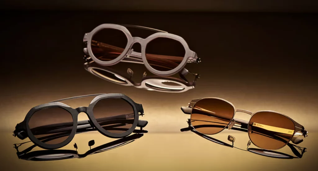 The assortment of ic! berlin sunglasses