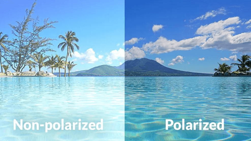 The difference between polarized and non-polarized lenses