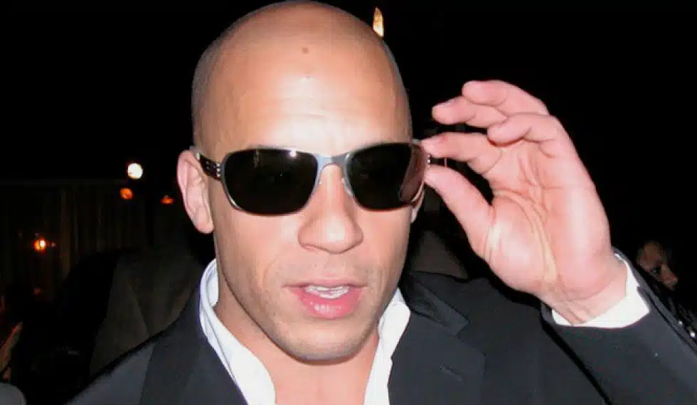 Vin Diesel wearing Janitschka sunglasses by ic! berlin