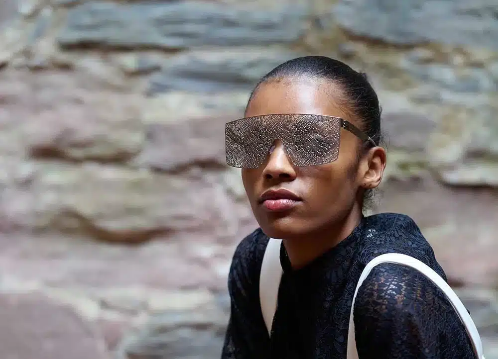 Eye-catching sunglasses from ic! berlin x Bibhu Mohapatra capsule collection