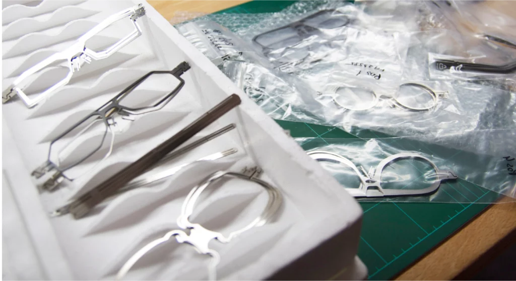 ic! berlin glasses production