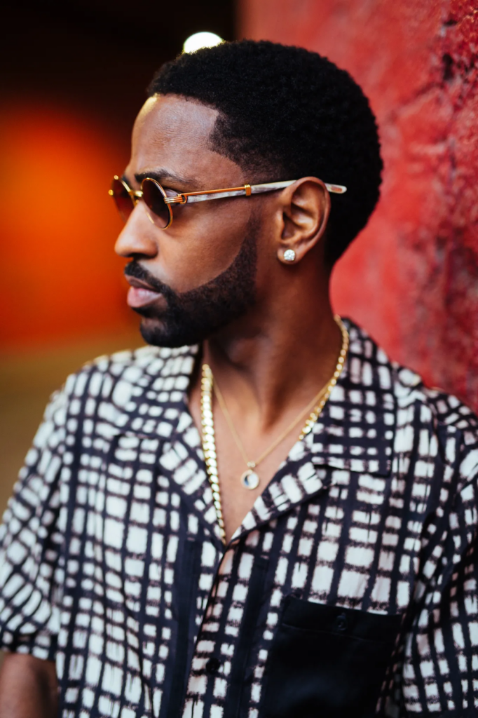 Big Sean is wearing Cartier buffalo horn sunglasses