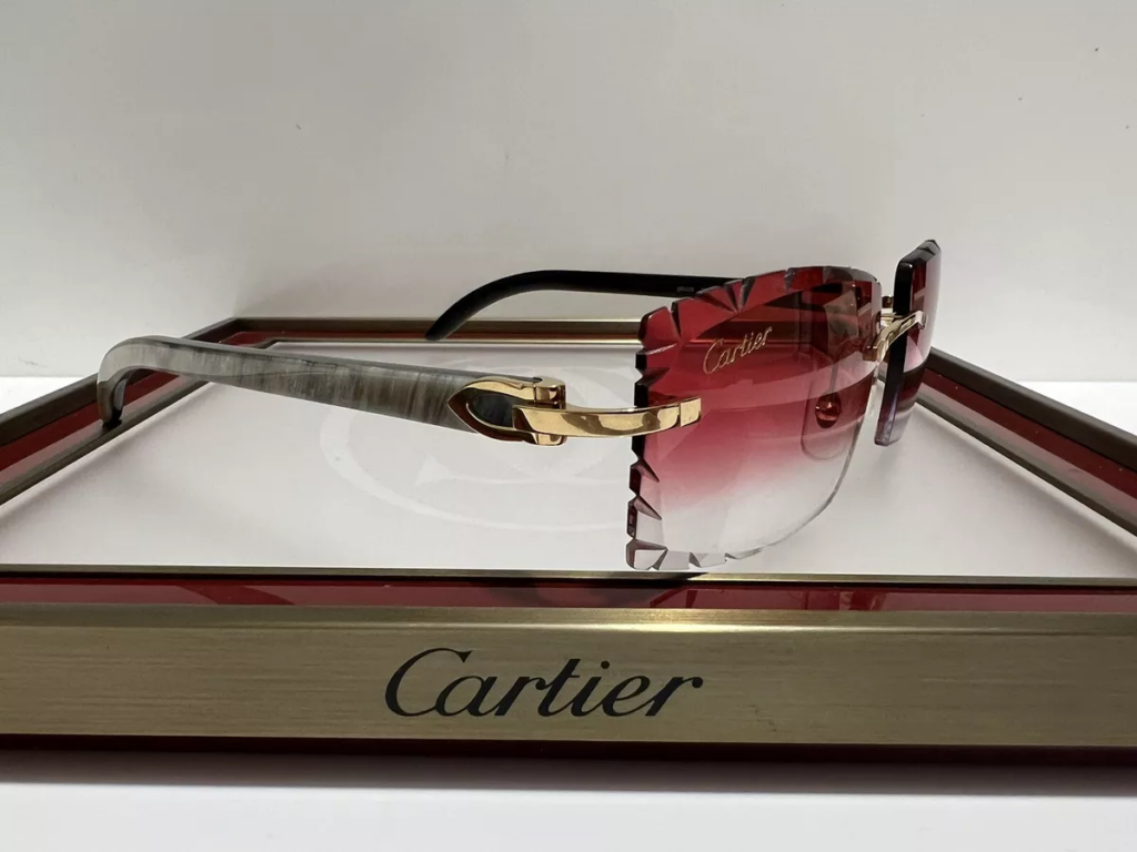 Cartier C Decor sunglasses white buffalo horn