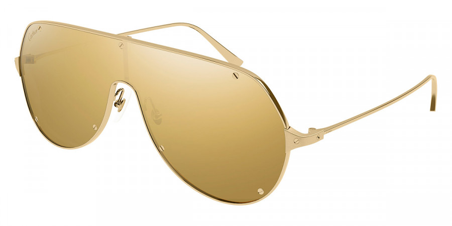 Cartier sunglasses with bronze muliti treatment finish lenses