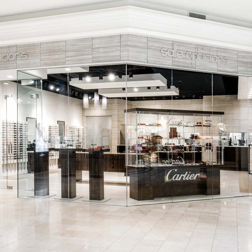 Cartier eyewear store