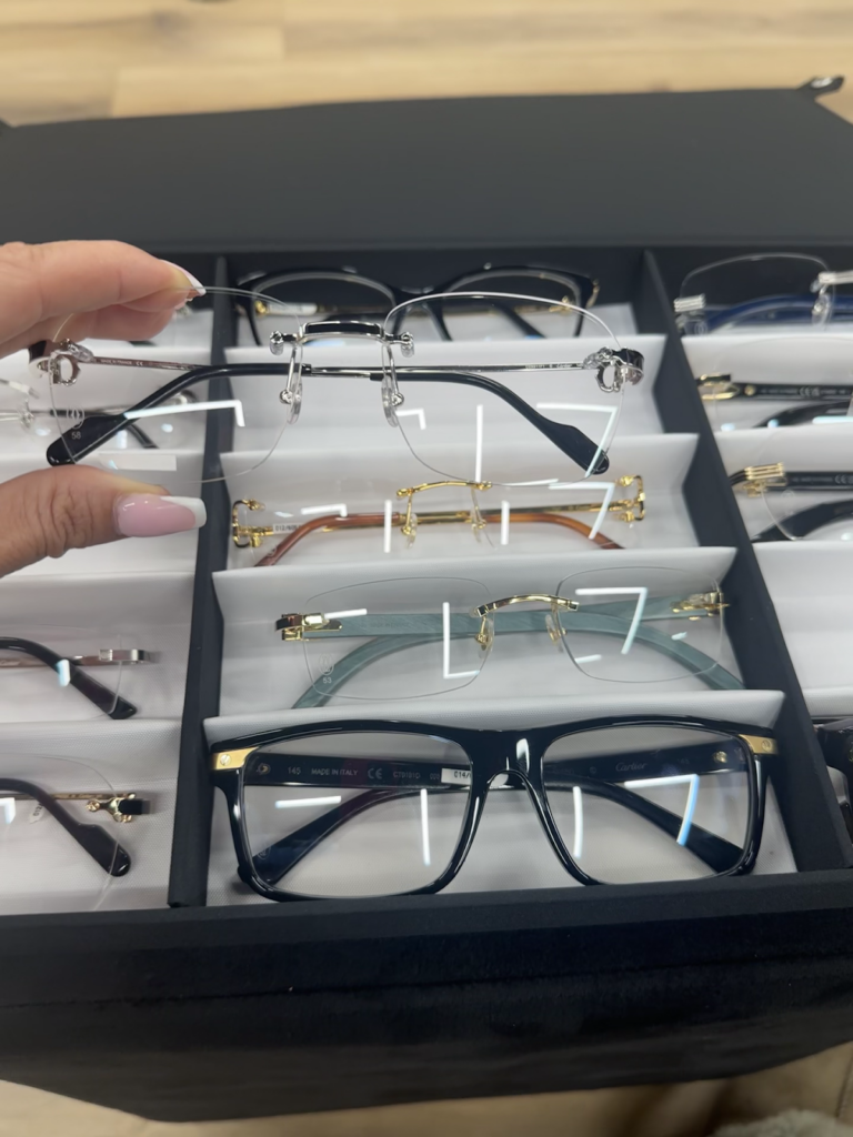 Cartier glasses assortment