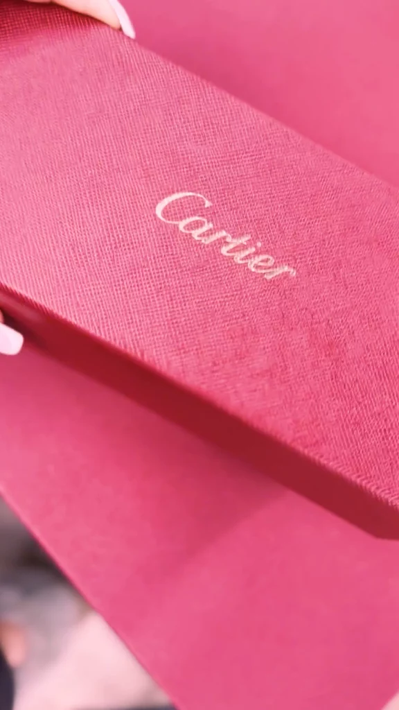 Original Cartier red box