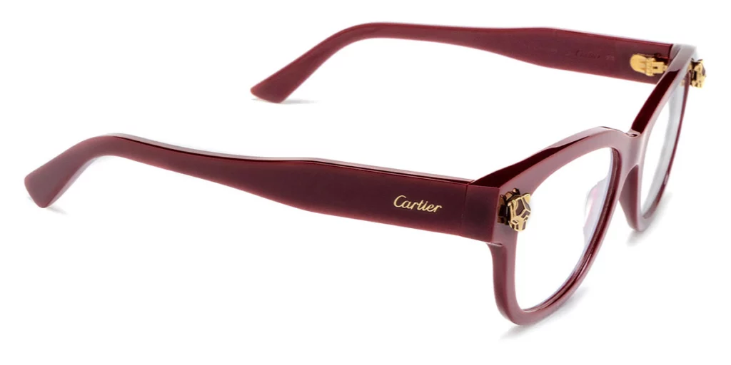 Cartier CT0373O red eyeglasses