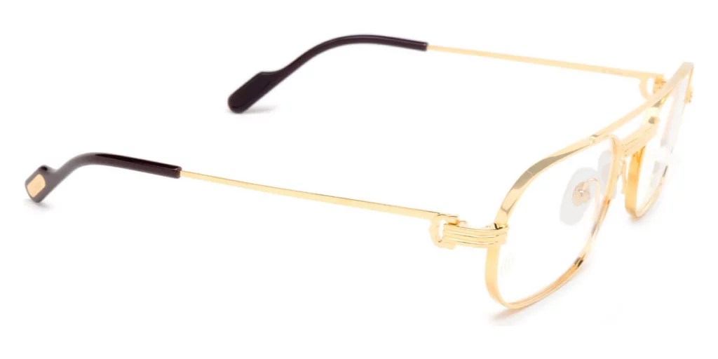 CT0343O Signature C de Cartier gold frames