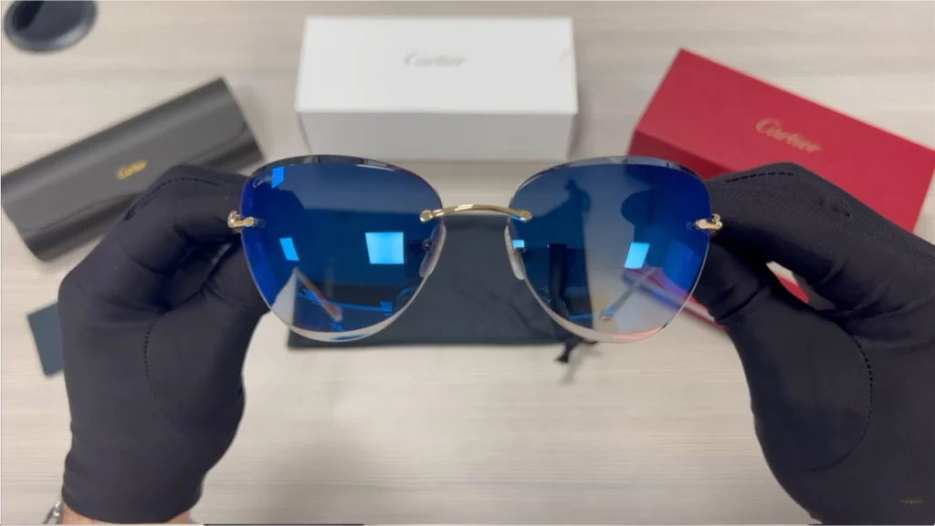 Cartier CT0032RS in blue color