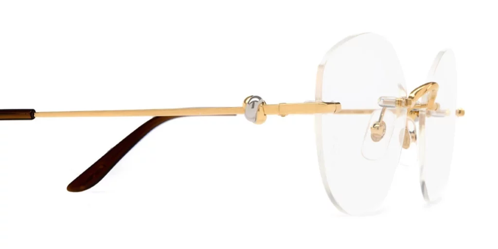 Cartier CT0376O Trinity Ruban eyeglasses sideview