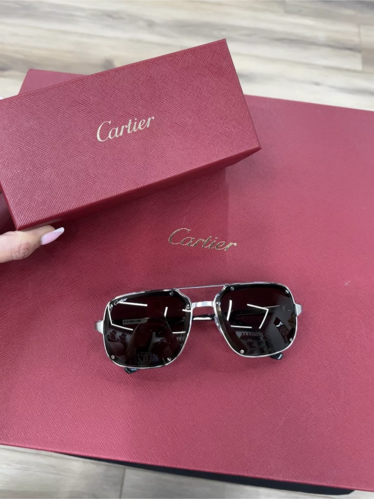 Cartier shades with original box