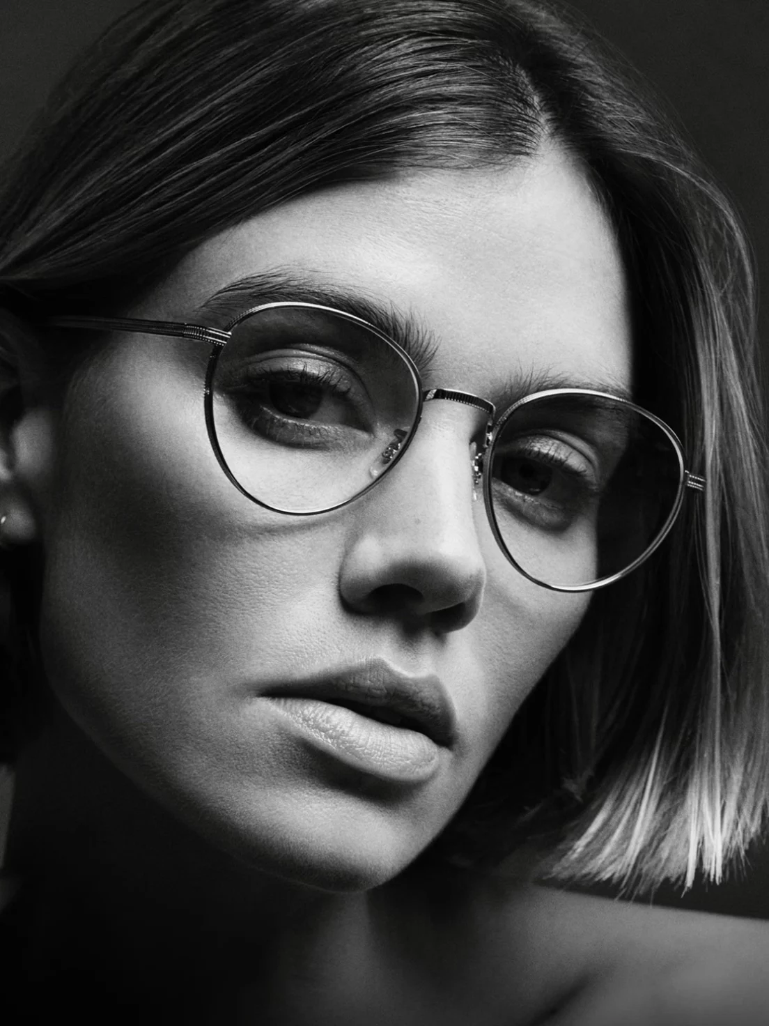 Oliver Peoples Kesner - Silver - girl eyeglasses