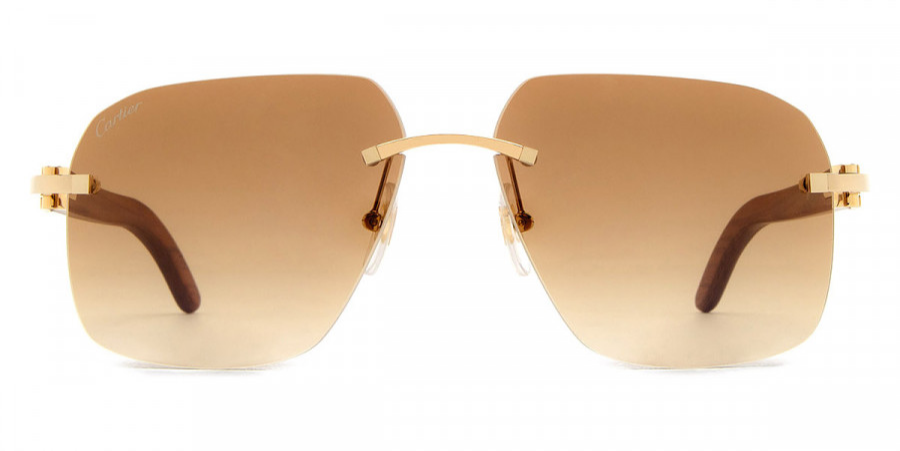 Cartier CT0041RS C Décor rimless sunglasses