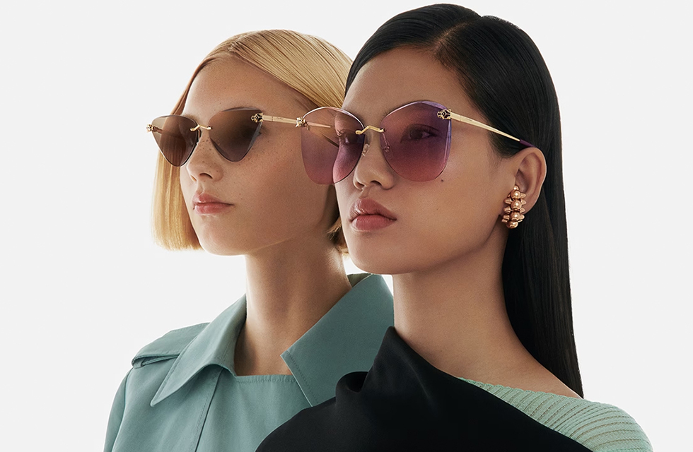 Stylish shades for women by Cartier