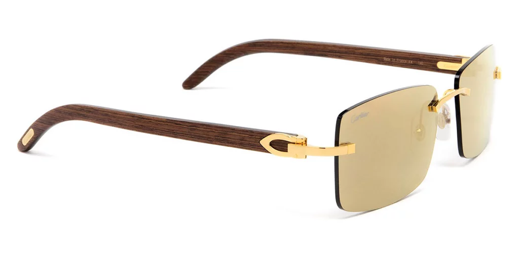 Signature C de Cartier gold sunglasses