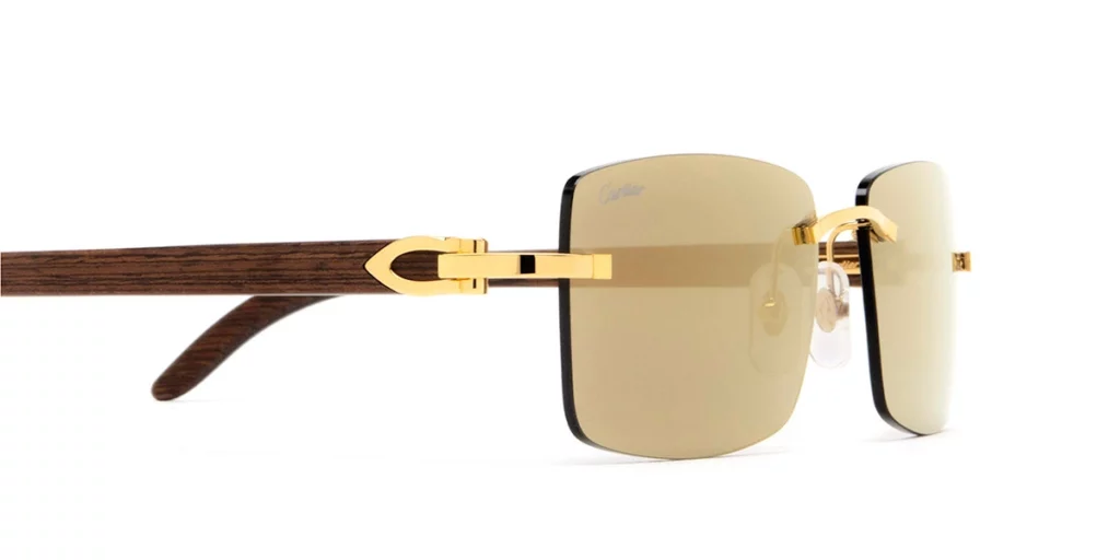 Signature C de Cartier sunglasses side view