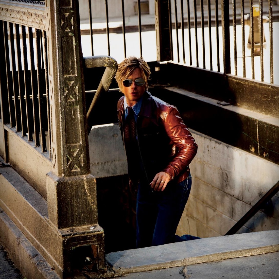 brad pitt sunglasses polaroid