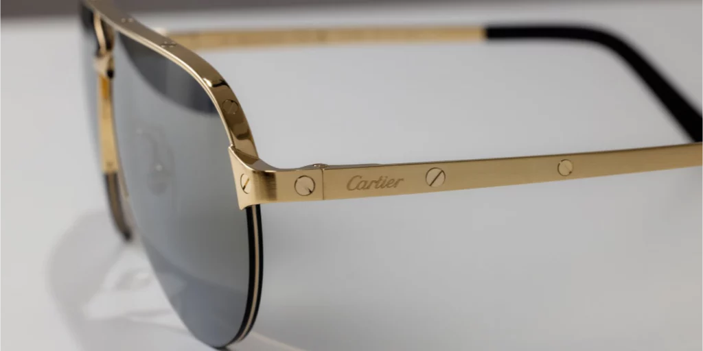 Genuine Cartier eyeware