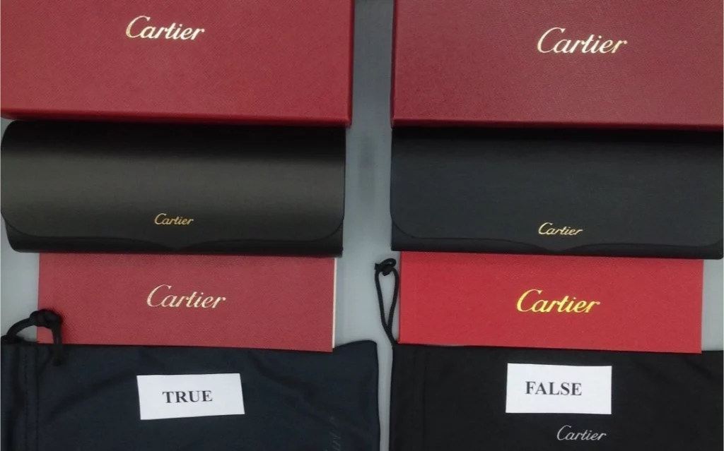 Originality of Cartier packaging