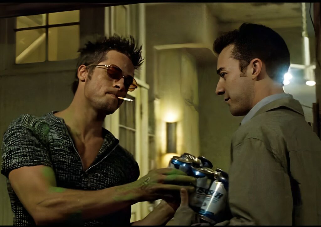 brad pitt sunglasses fight club