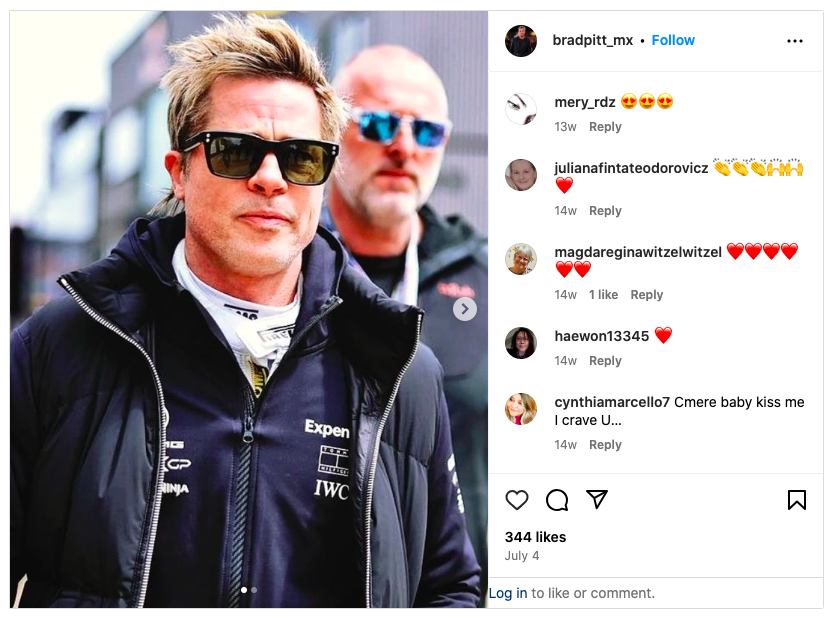 pitt hoorsenbuhs shades instagram