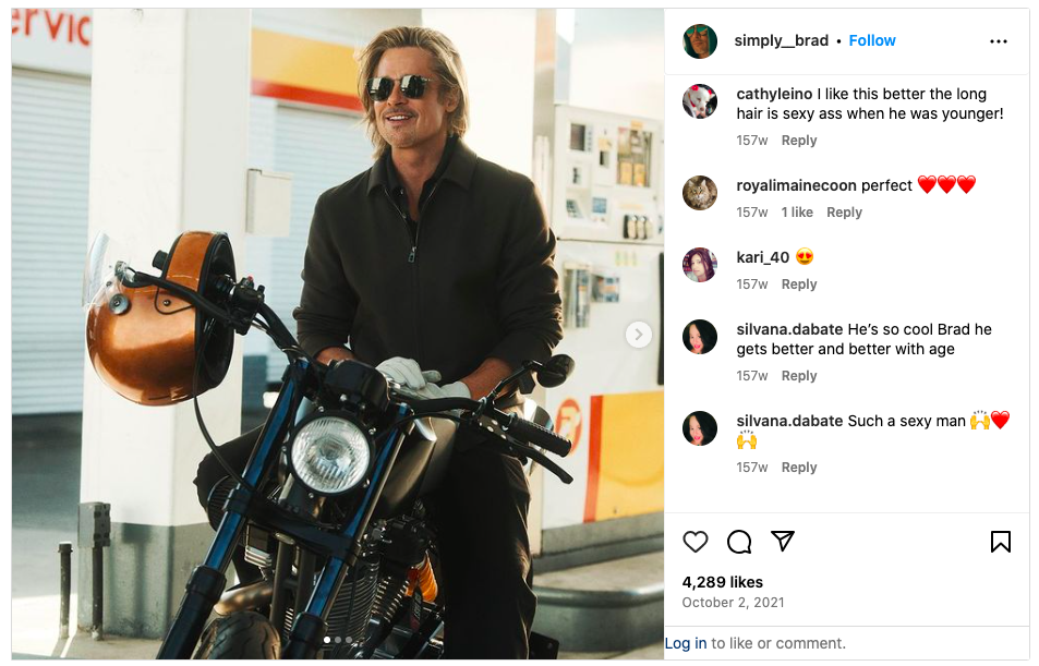 brad pitt etnia barcelona eyewear instagram