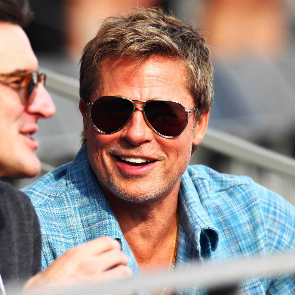 brad pitt burberry shades