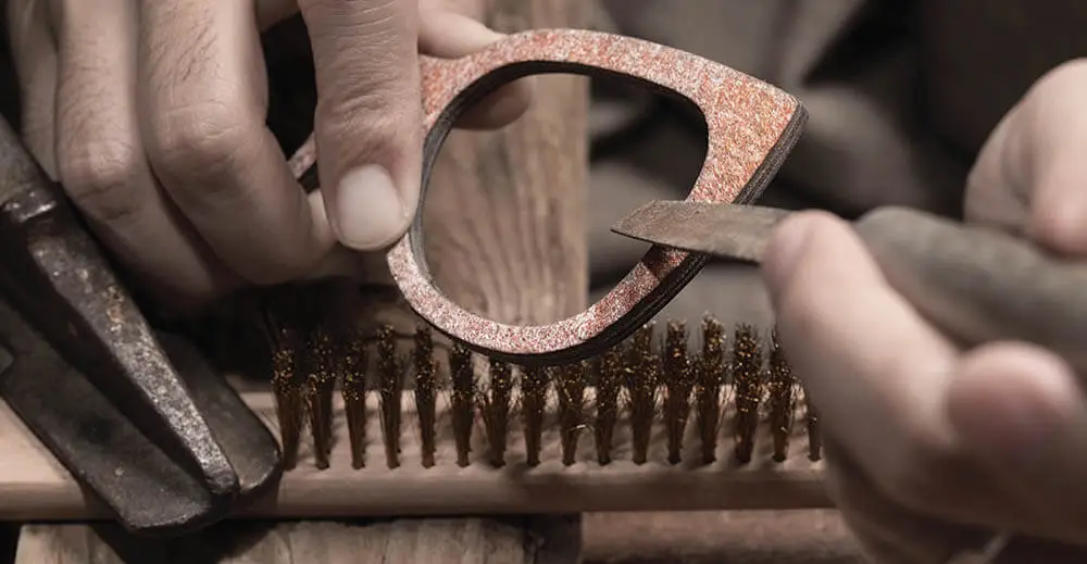 Wood glasses manufacturing process