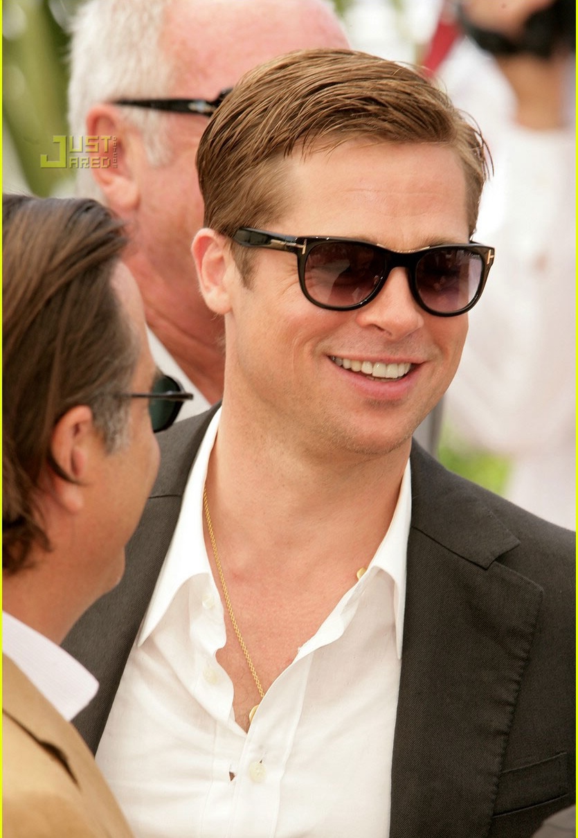 brad pitt sunglasses cannes