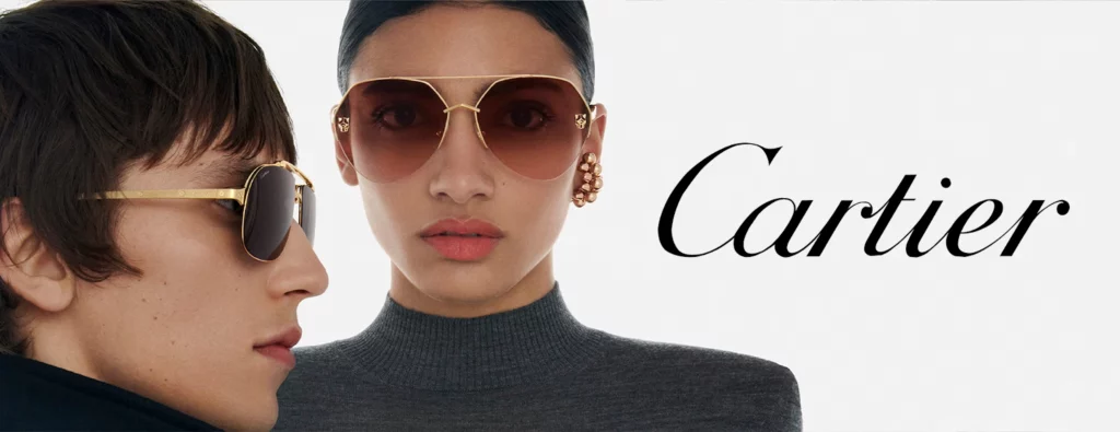 Timeless and luxury sunglasses by Cartier