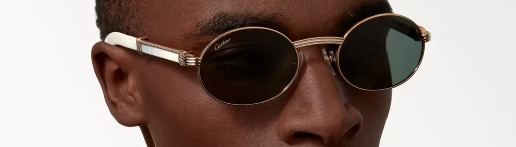 Cartier buffalo horn frames