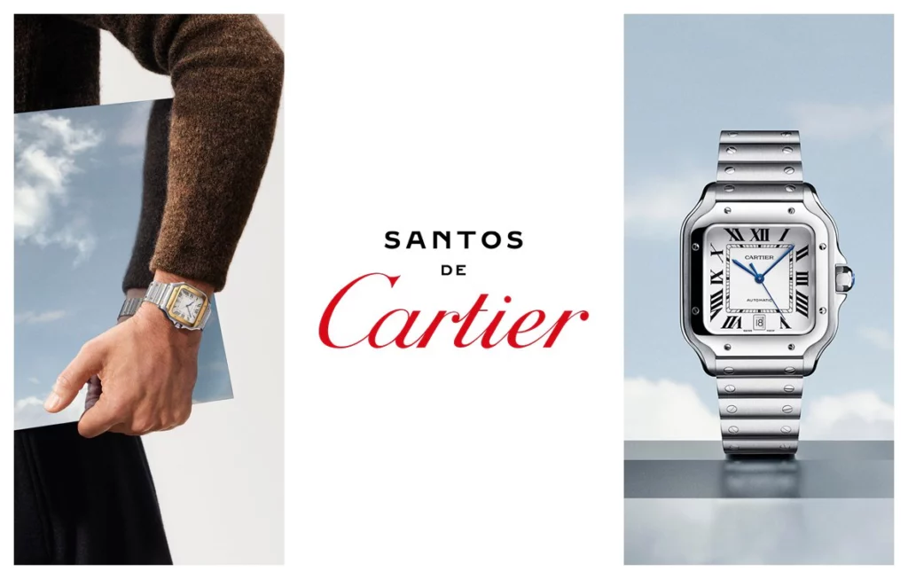 Santos de Cartier wristwatches