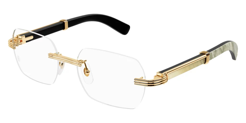 CT0423O 003 Gold/White Première De Cartier white buffs 2