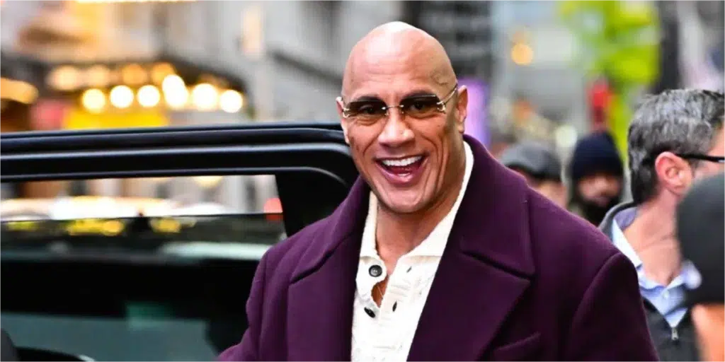 Dwayne Johnson in Santos de Cartier eyewear