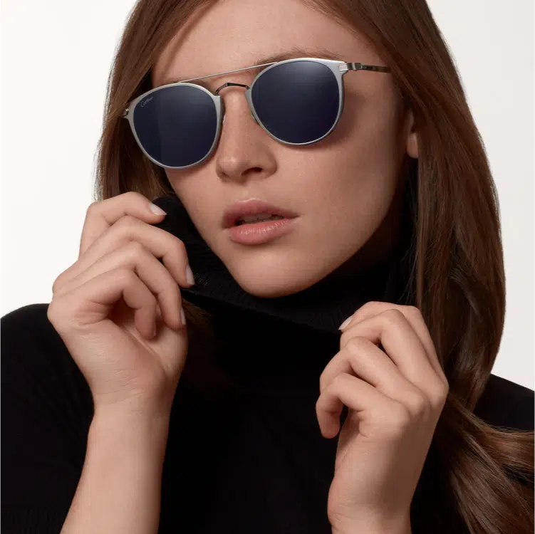 Fashionable looks with colorful Cartier sunglasses